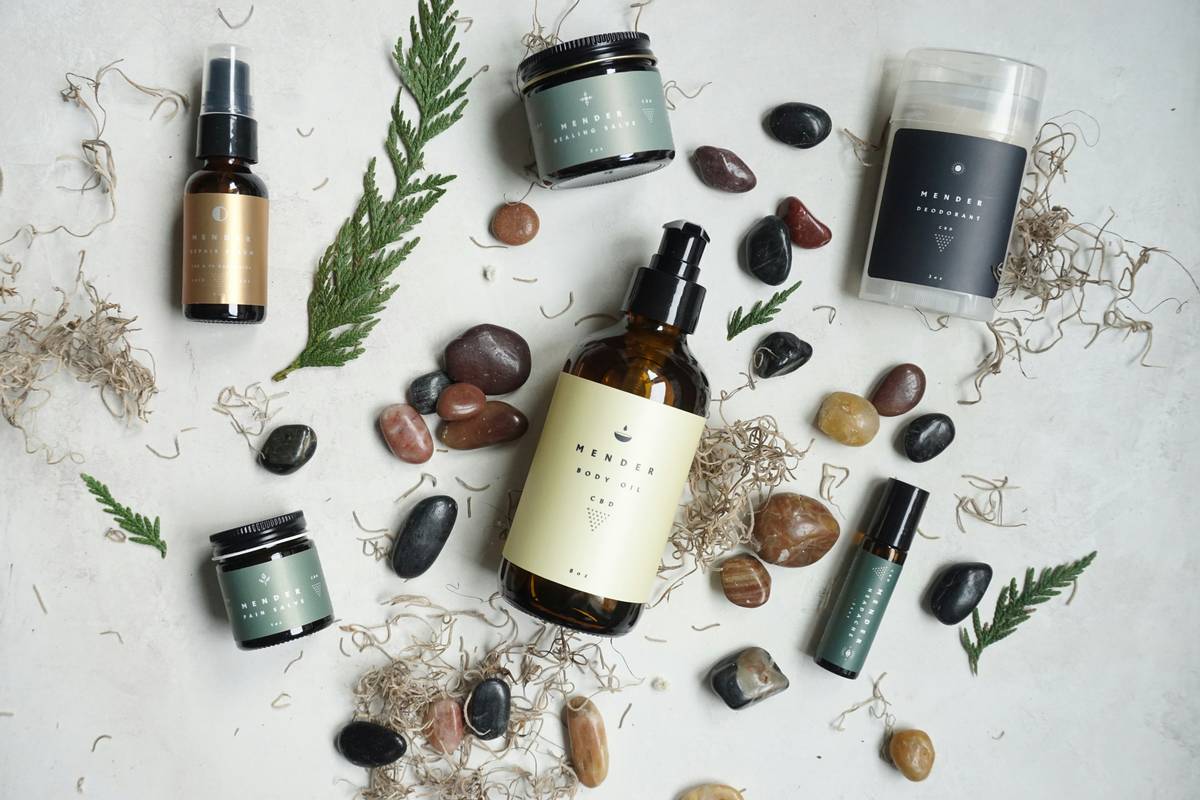 Fresh organic rosemary and turmeric roots arranged as natural Culinary Enhancers for skincare